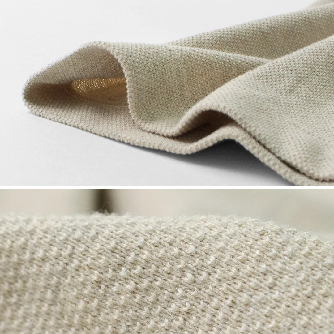 KEPANI / Seed Stitch Skipper Polo Shirt