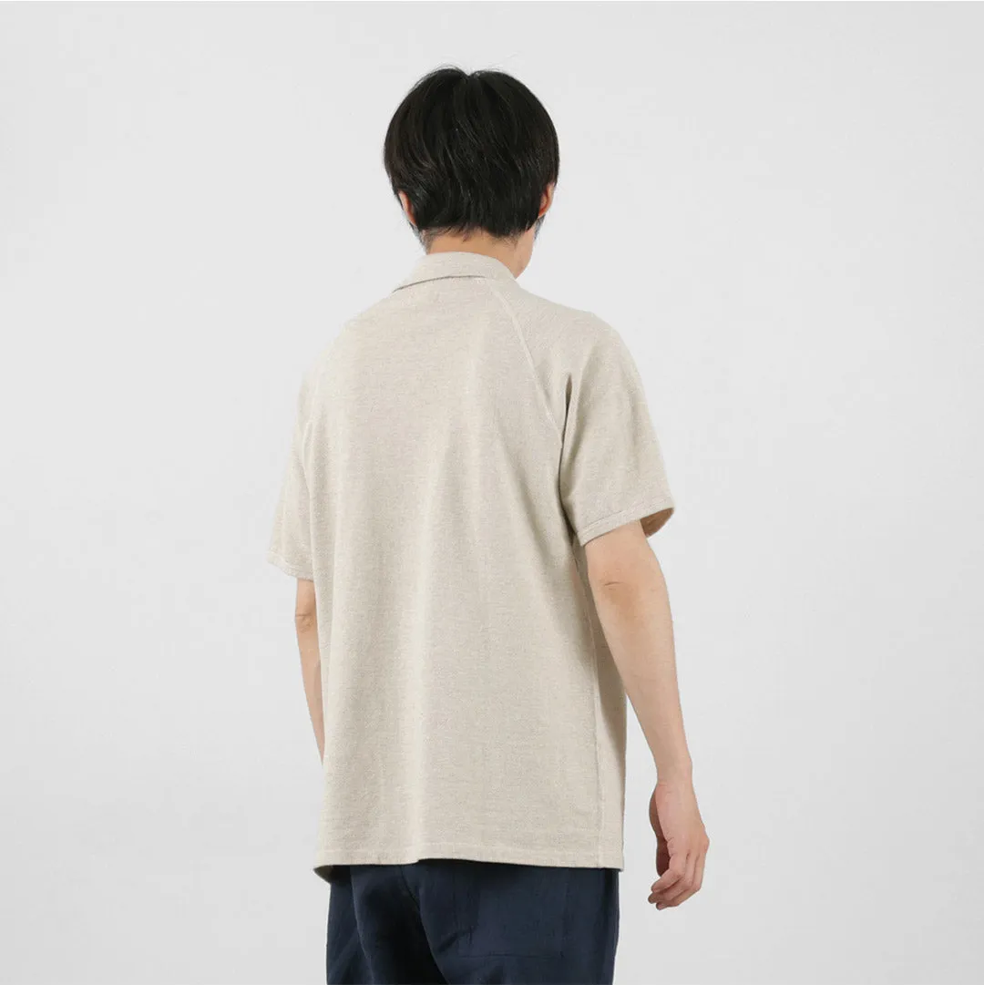 KEPANI / Seed Stitch Skipper Polo Shirt