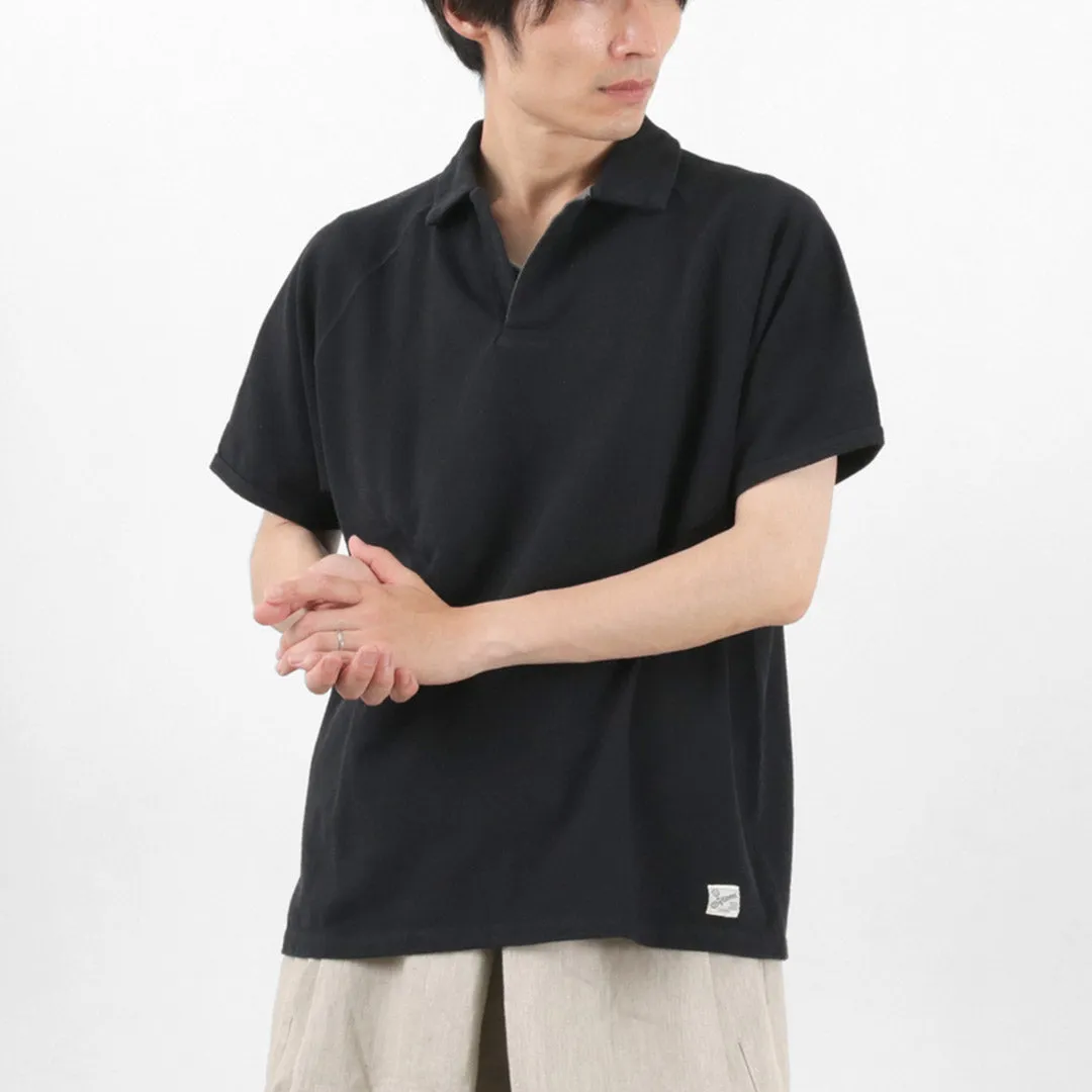 KEPANI / Seed Stitch Skipper Polo Shirt