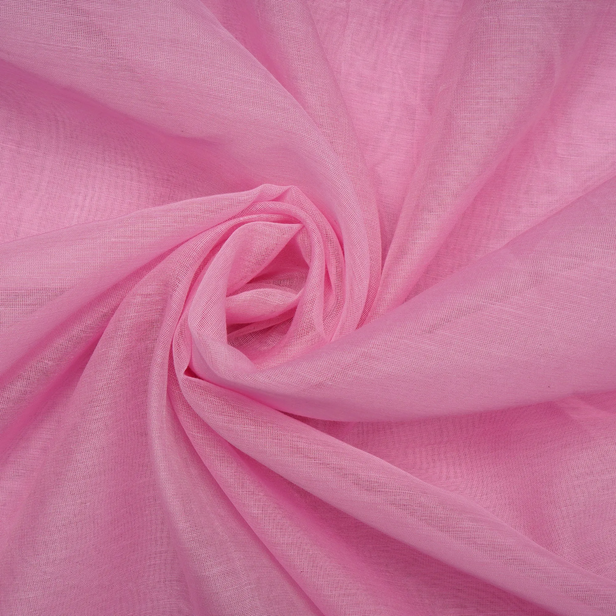 Light Pink Color Piece Dyed Fine Chanderi Fabric