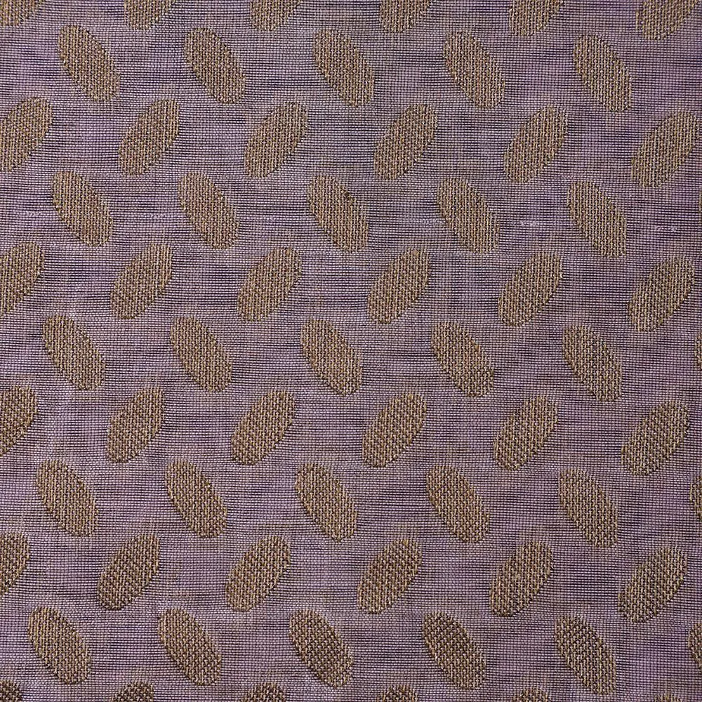 Lilac Purple Color Chanderi Jacquard Fabric