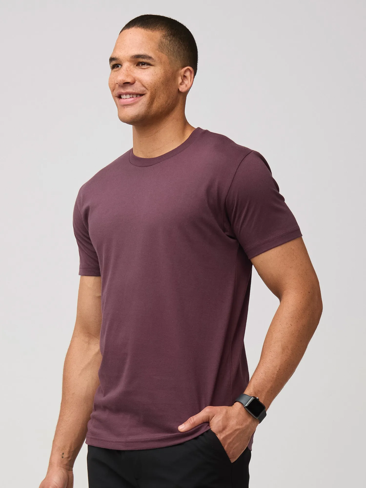 Mahogany Crew Neck