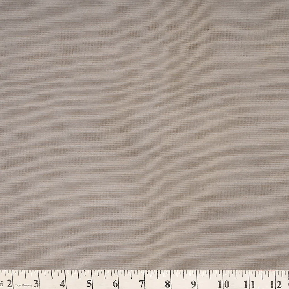 Off White Color Fancy Chanderi Fabric with Zari Border