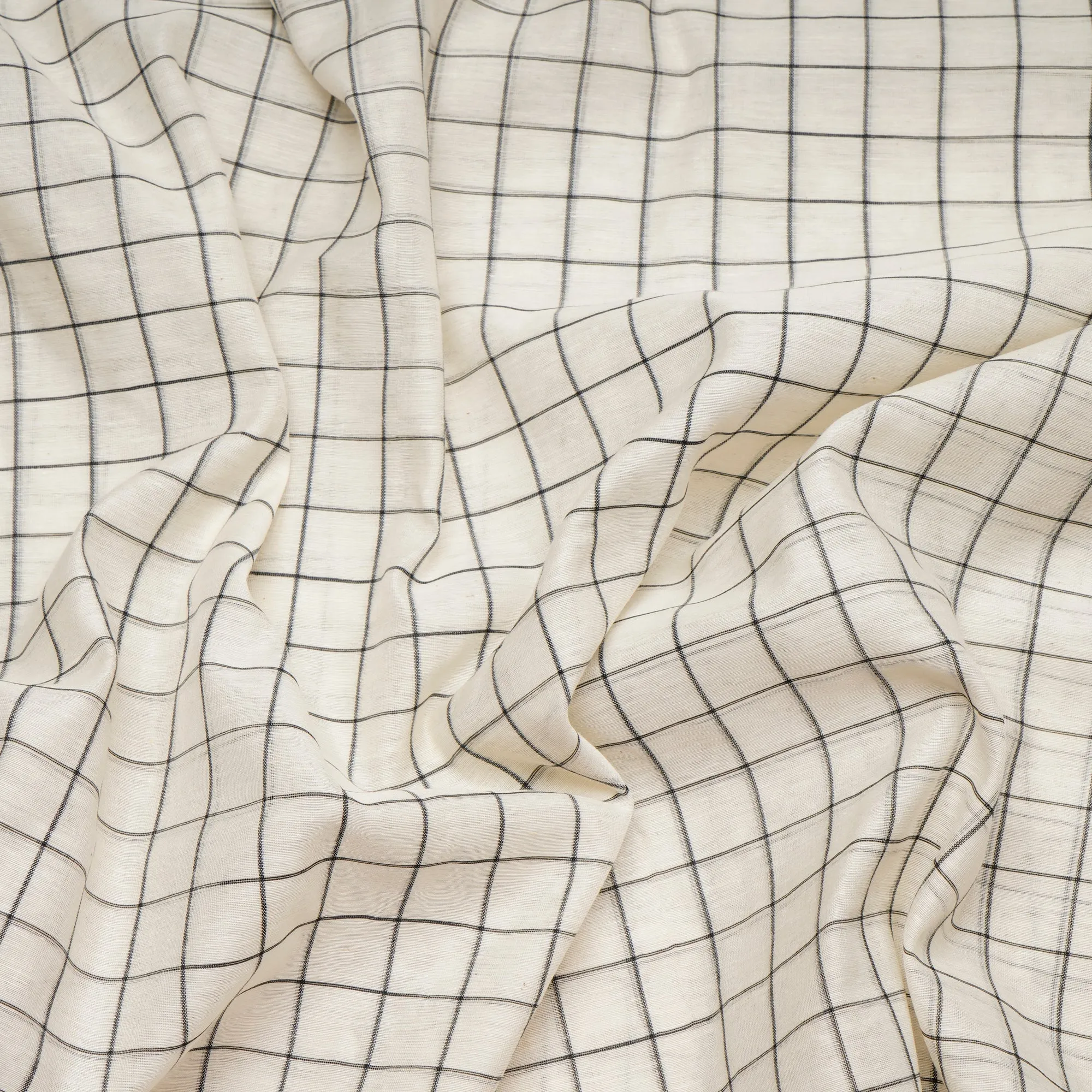 Off White Color Fancy Chanderi Fabric