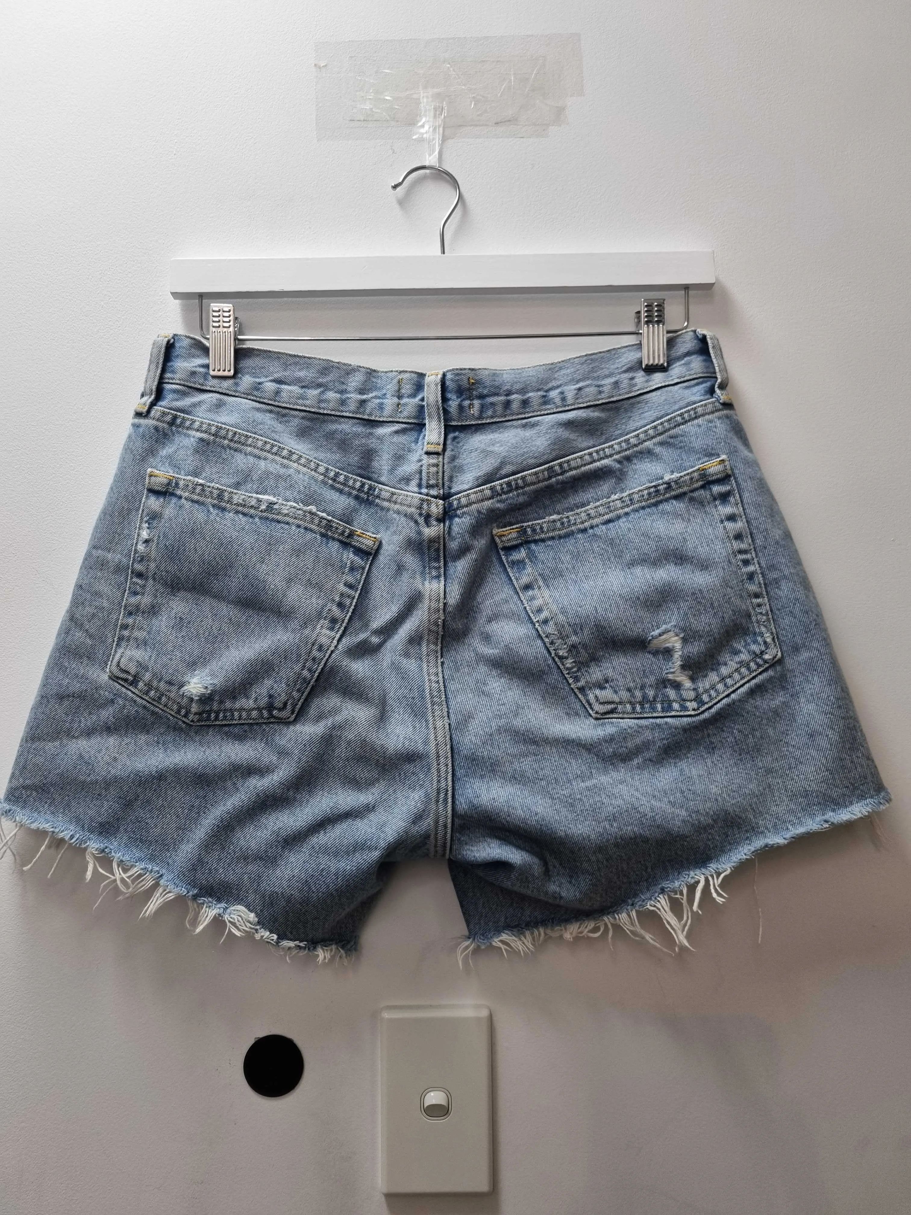Parker Mid-Rise Denim Shorts