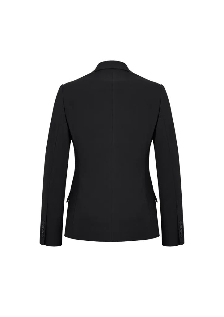 Womens Two Button Mid Length Jacket - 60719