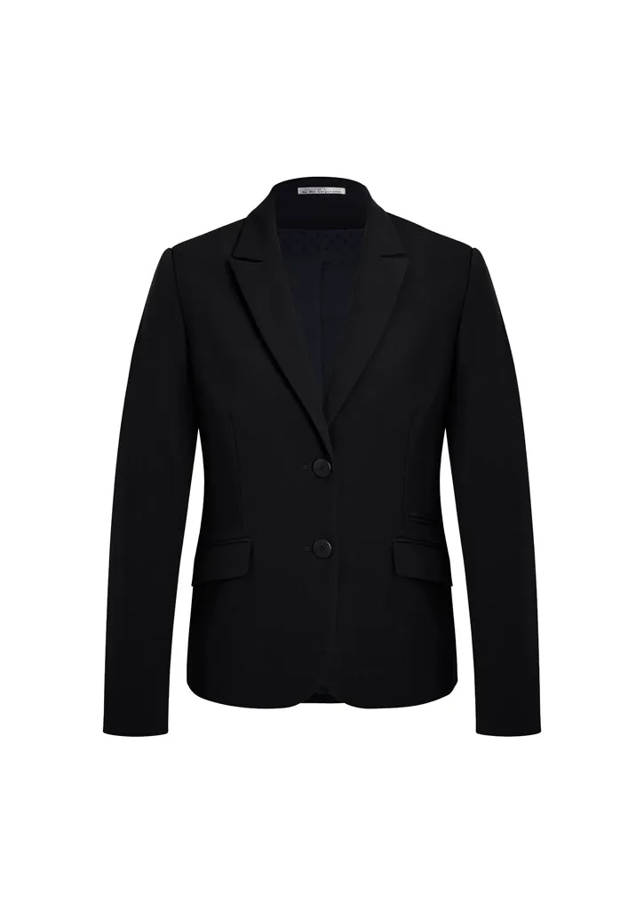 Womens Two Button Mid Length Jacket - 60719